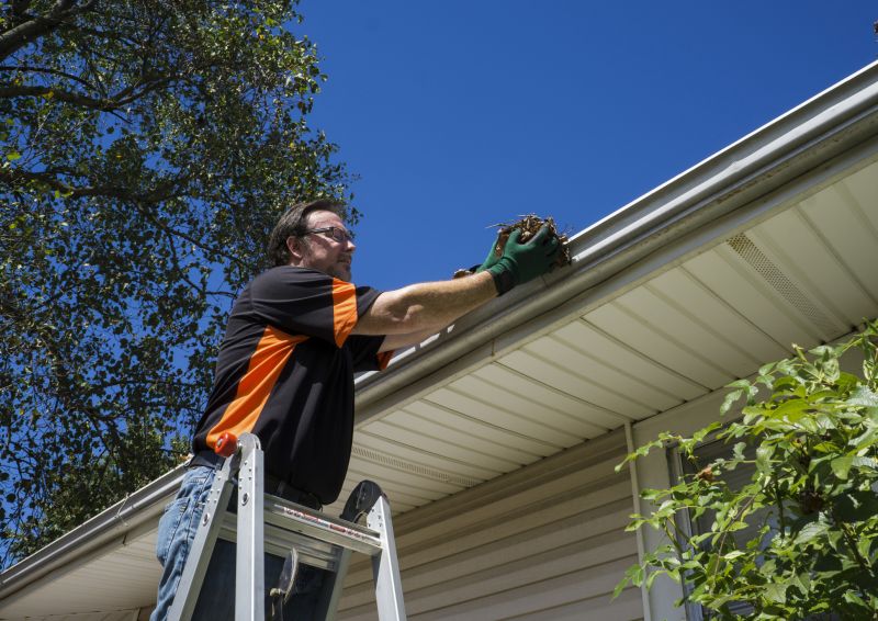 Safety Measures During Gutter Work